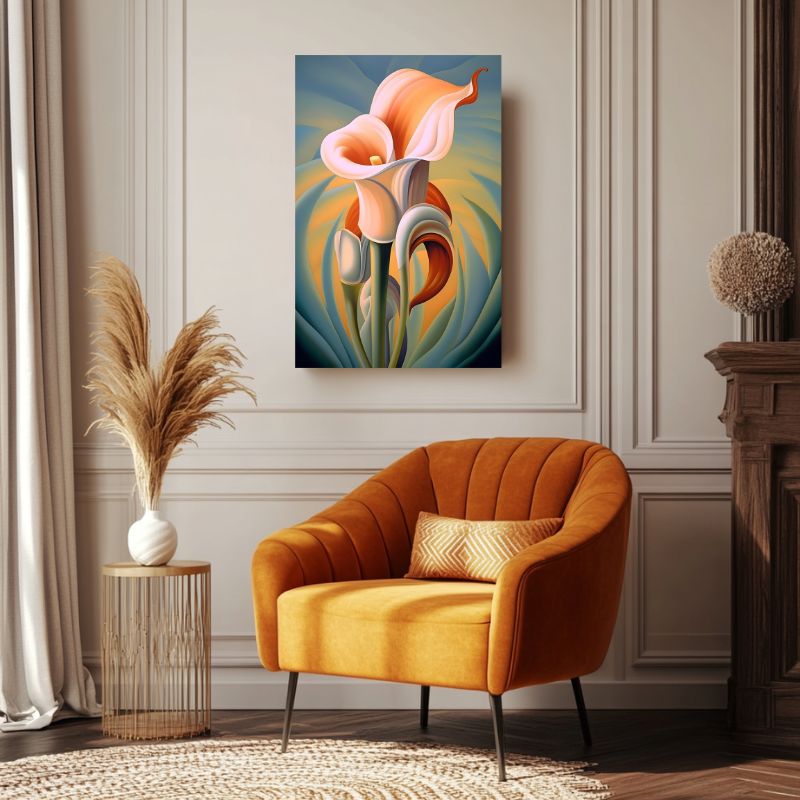Tableau Fleurs Arum