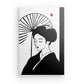 Tableau Japonais Noir et Blanc