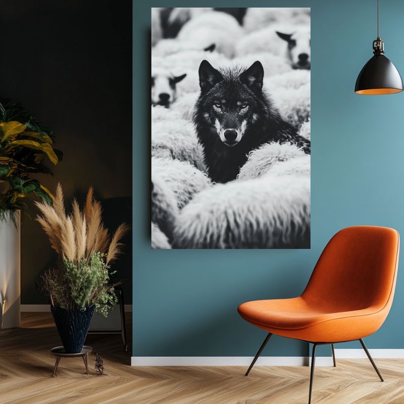 Tableau_Loup_Noir