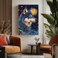 Tableau_Loup_Paysage_Nature