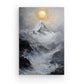 Tableau Montagne Hiver