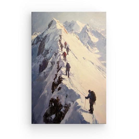 Tableau Montagne Neige