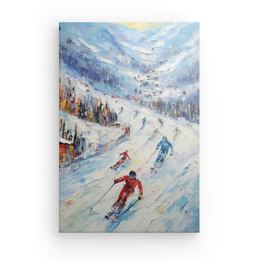 Tableau Montagne Ski
