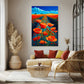 Tableau Mural Coquelicot
