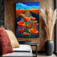 Tableau Mural Coquelicot