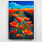 Tableau Mural Coquelicot