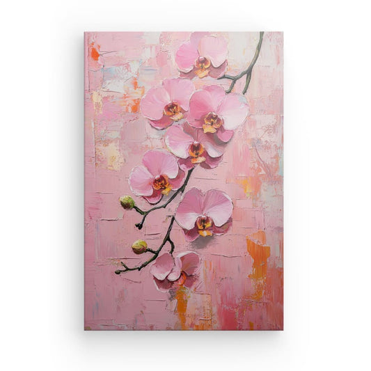 Tableau Orchidée Rose