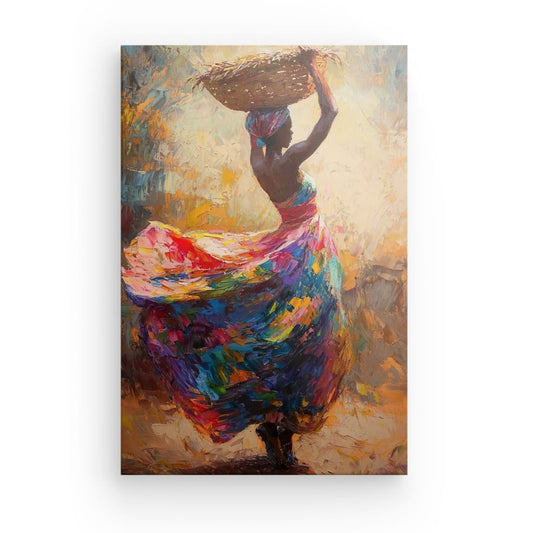 Tableau Pagne Africain