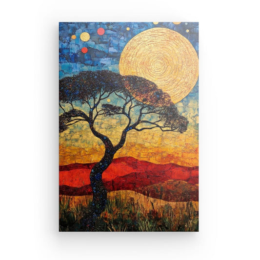 Tableau Paysage Africain