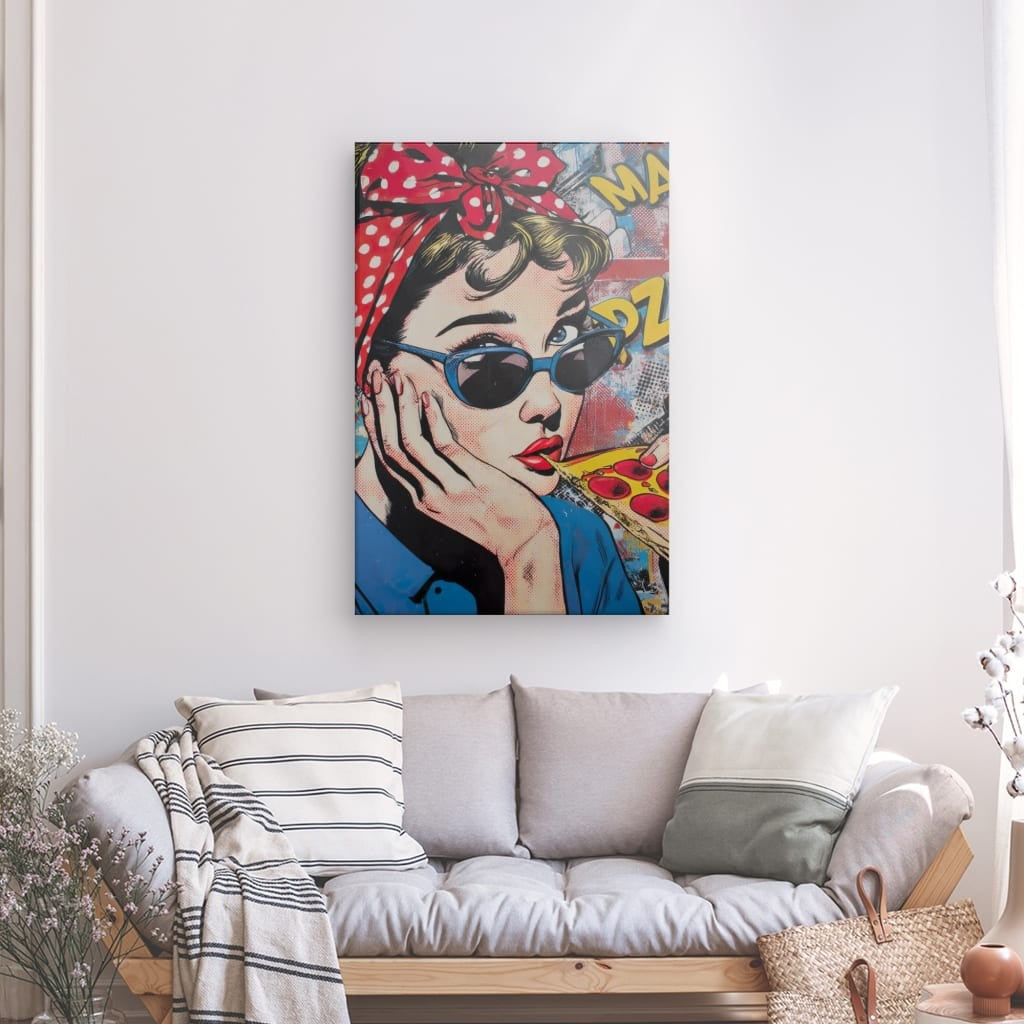 Tableau Pop Art Cuisine