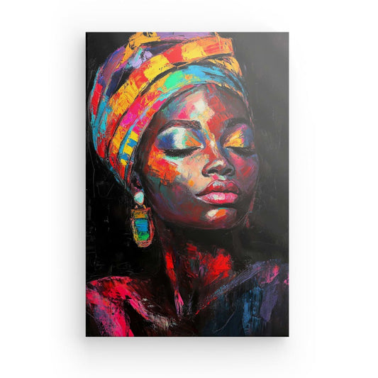 Tableau Portrait Africain