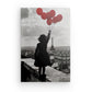 Tableau Street Art Ballon Rouge