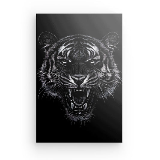 Tableau Tête de Tigre