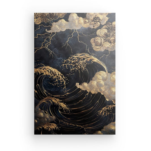 Tableau Tempête en Mer