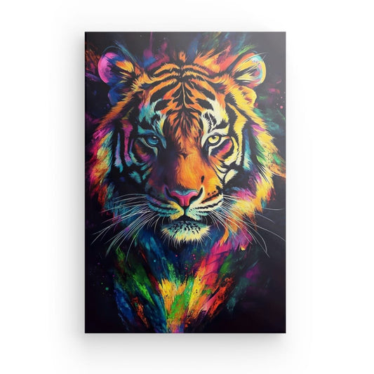Tableau Tigre Pop Art