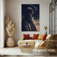 Tableau Touareg dans le Desert