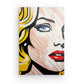 Tableau Visage Femme Pop Art