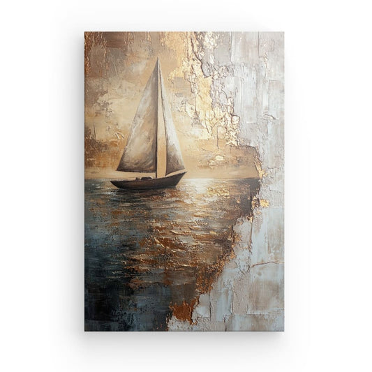 Tableau Voilier en Mer