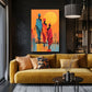 Tableau_africain_abstrait_coucher-soleil