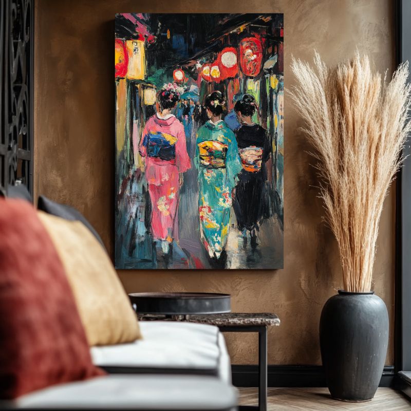 Tableau_art_moderne_japonais_contemporain