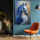 Tableau_cheval_bleu_elegant