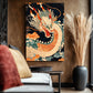 Tableau_deco_japonais_dragon