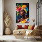 Tableau_femme_africaine_fleurs