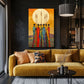 Tableau_guerrier_africain_lances