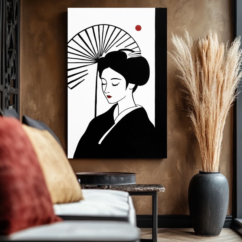Tableau_japonais_couleur_noir_et_blanc