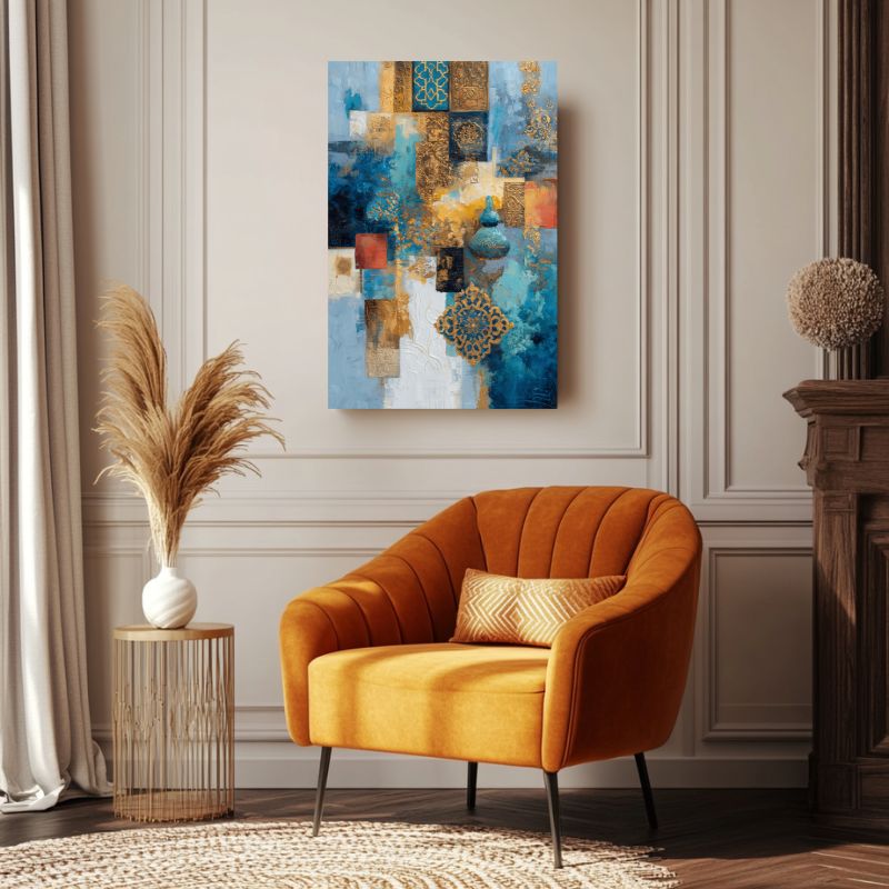 Tableau_motif_oriental_geometrique