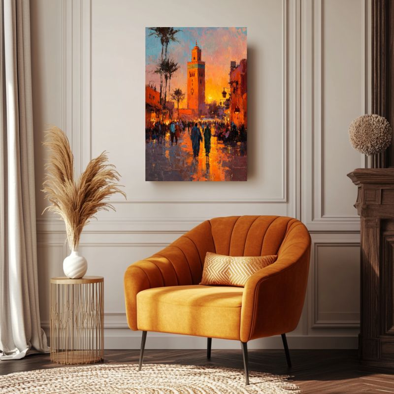 Tableau_oriental_marocain_rue