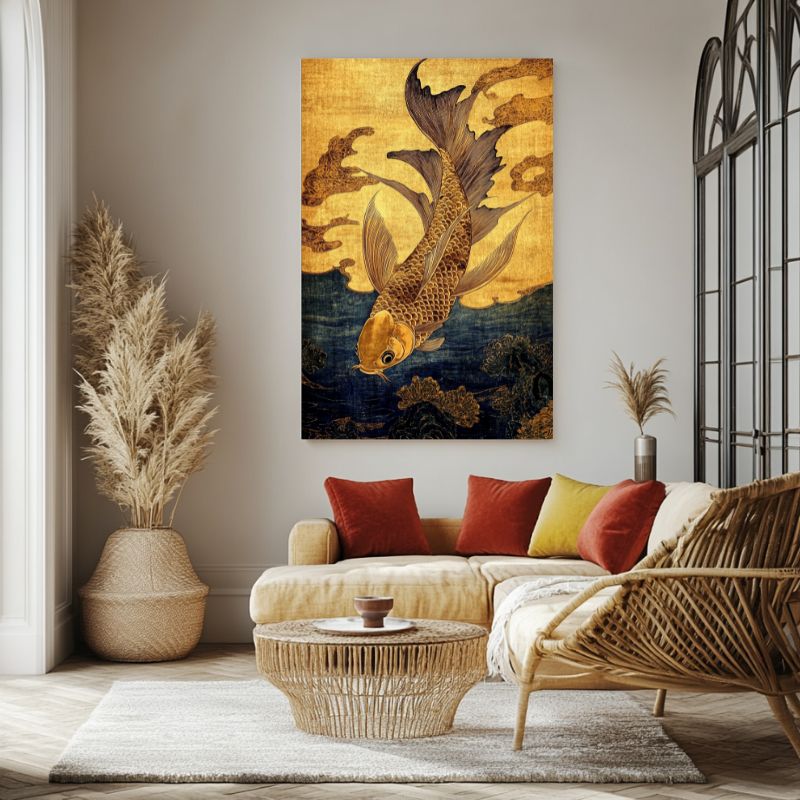 Tableau_poisson_japonais_koi
