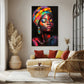 Tableau_portrait_africain_colore