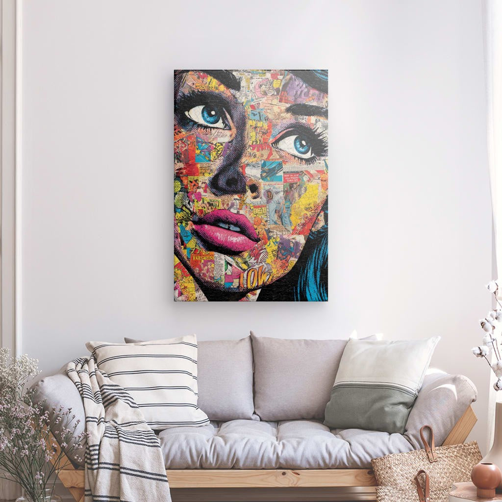 Tableau Pop Art Collage