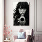 Tableau deco Femme au Pistolet