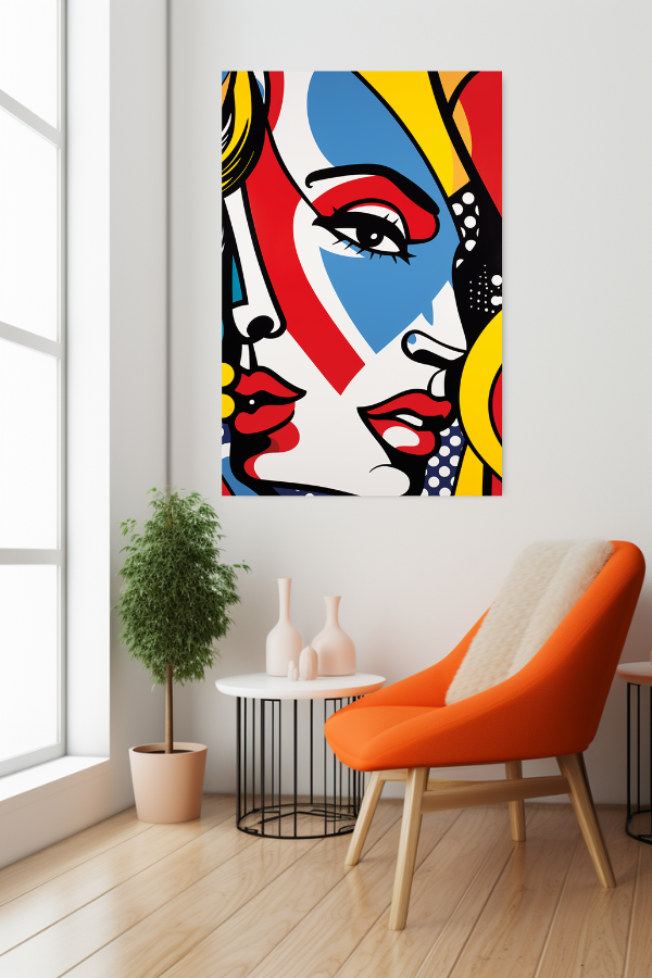 Tableau  déco Pop Art Abstrait