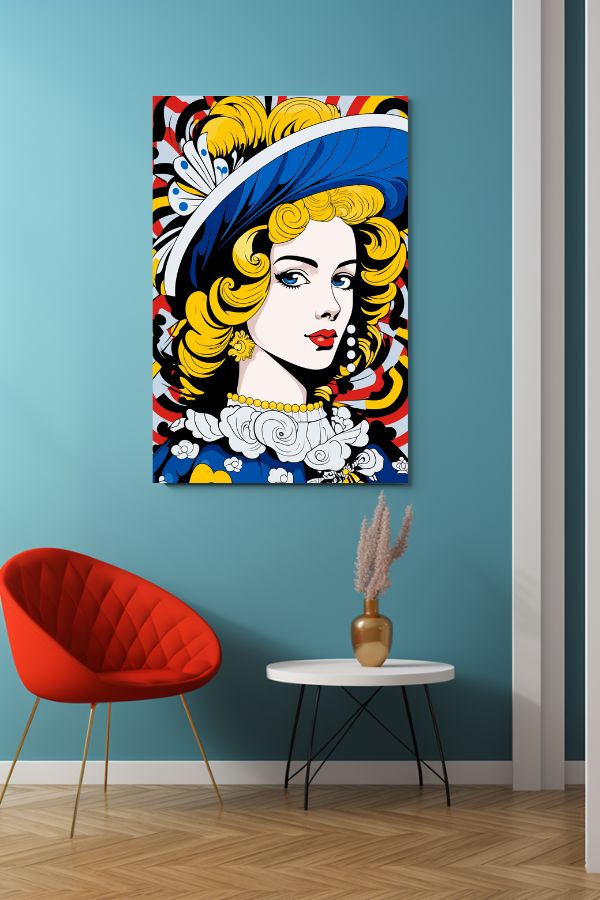 Tableau déco Pop Art Aristocrate