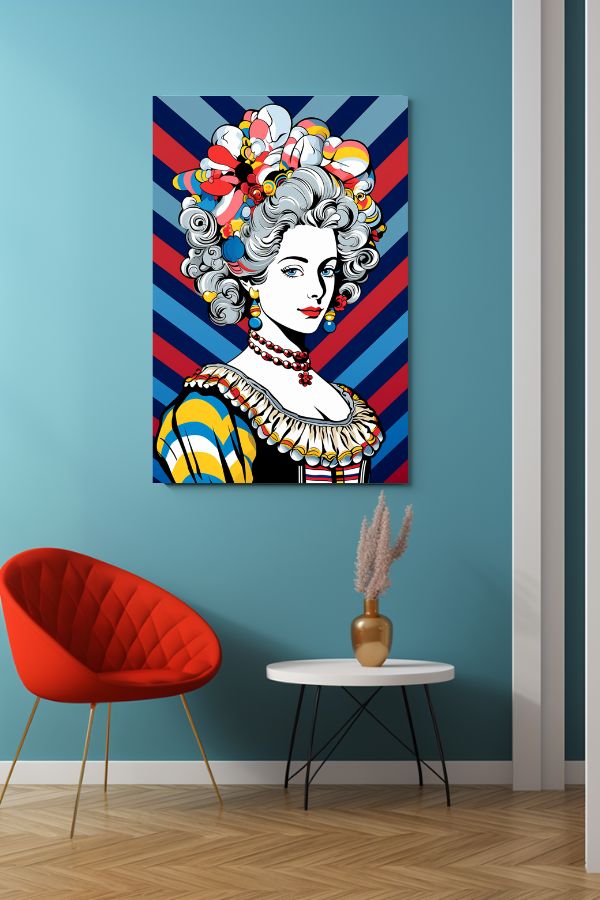 Tableau déco Pop Art Rococo