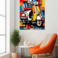 Tableau Pop Art Scooter