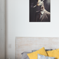 Toile girafe vintage