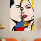 Toile Pop Art Couple