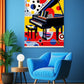 Tableau Pop Art Piano