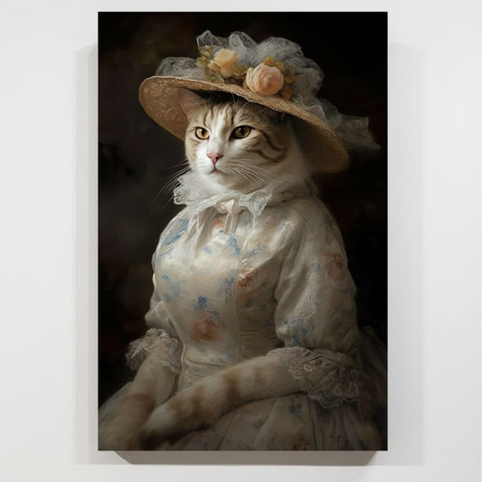 Tableau Robe Chat
