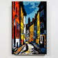 Tableau Chat en Ville