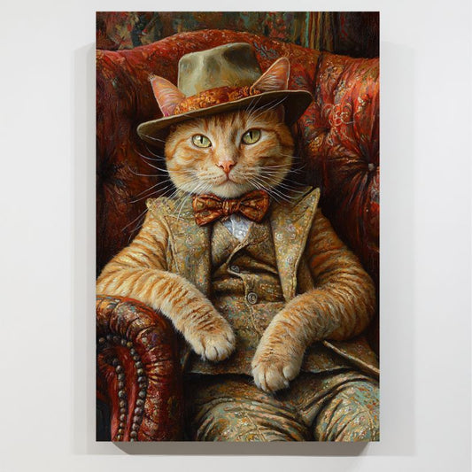 Toile_chat_habille