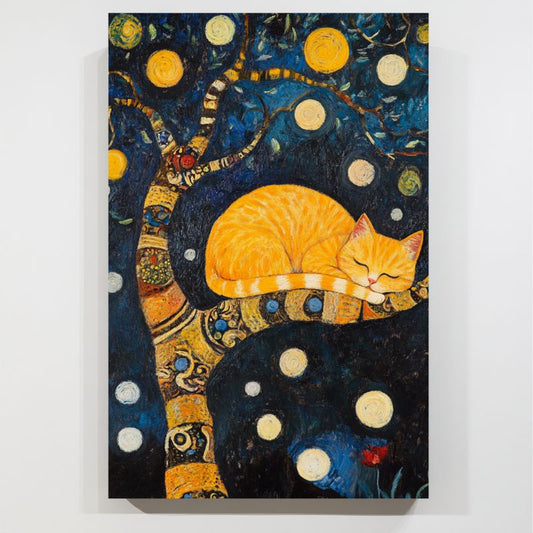 Toile_chat_jaune