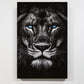 Toile_lion_yeux_bleus