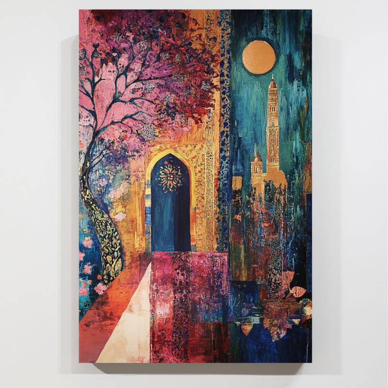 Toile_orientale_porte