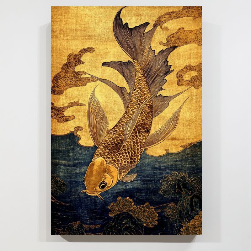 Toile_poisson_japonais