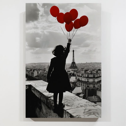 Toile_street_art_ballon_rouge